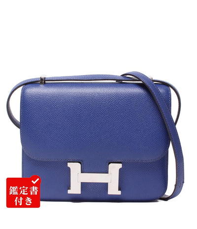 HERMES ショルダーバッグ 肩掛け 斜め掛け □O刻印 シルバー金具 コンスタンス3 レディース エルメス