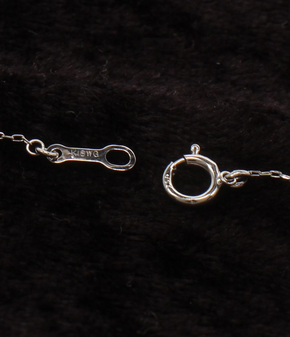 美品 ネックレス K18 K18WG ブルートパーズ アメジスト ペリドット シトリン レディース