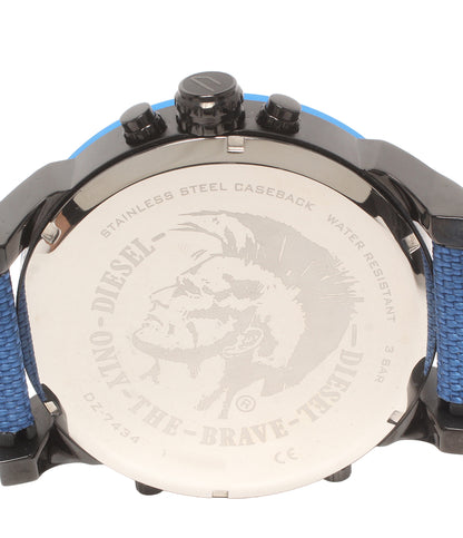 DIESEL 腕時計 ミスターダディ クオーツ ブラック DZ-7434 メンズ ディーゼル