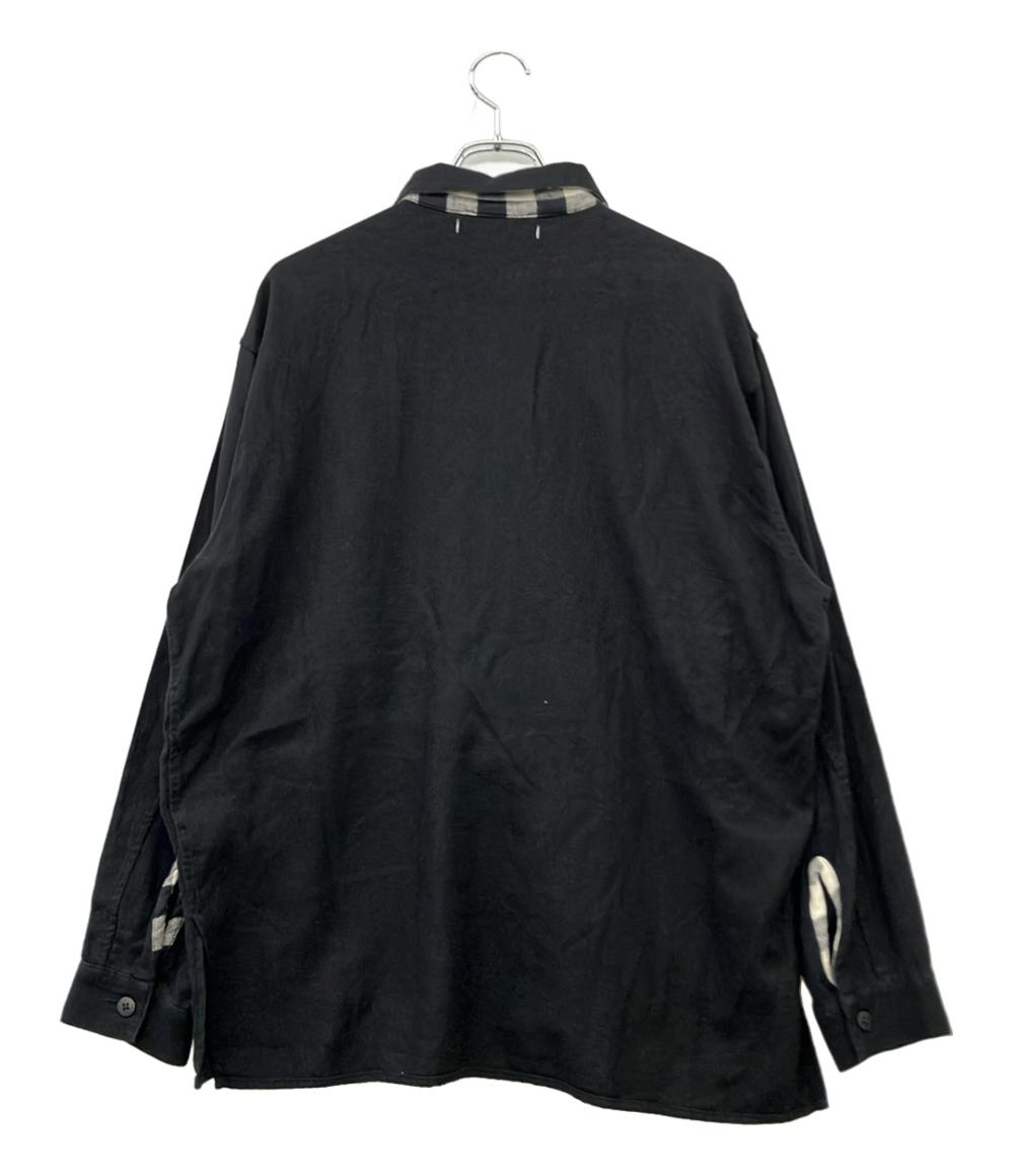 Sandwaterr 長袖Tシャツ RESEARCHED HALF ZIP SHIRT SW-S0204 メンズ