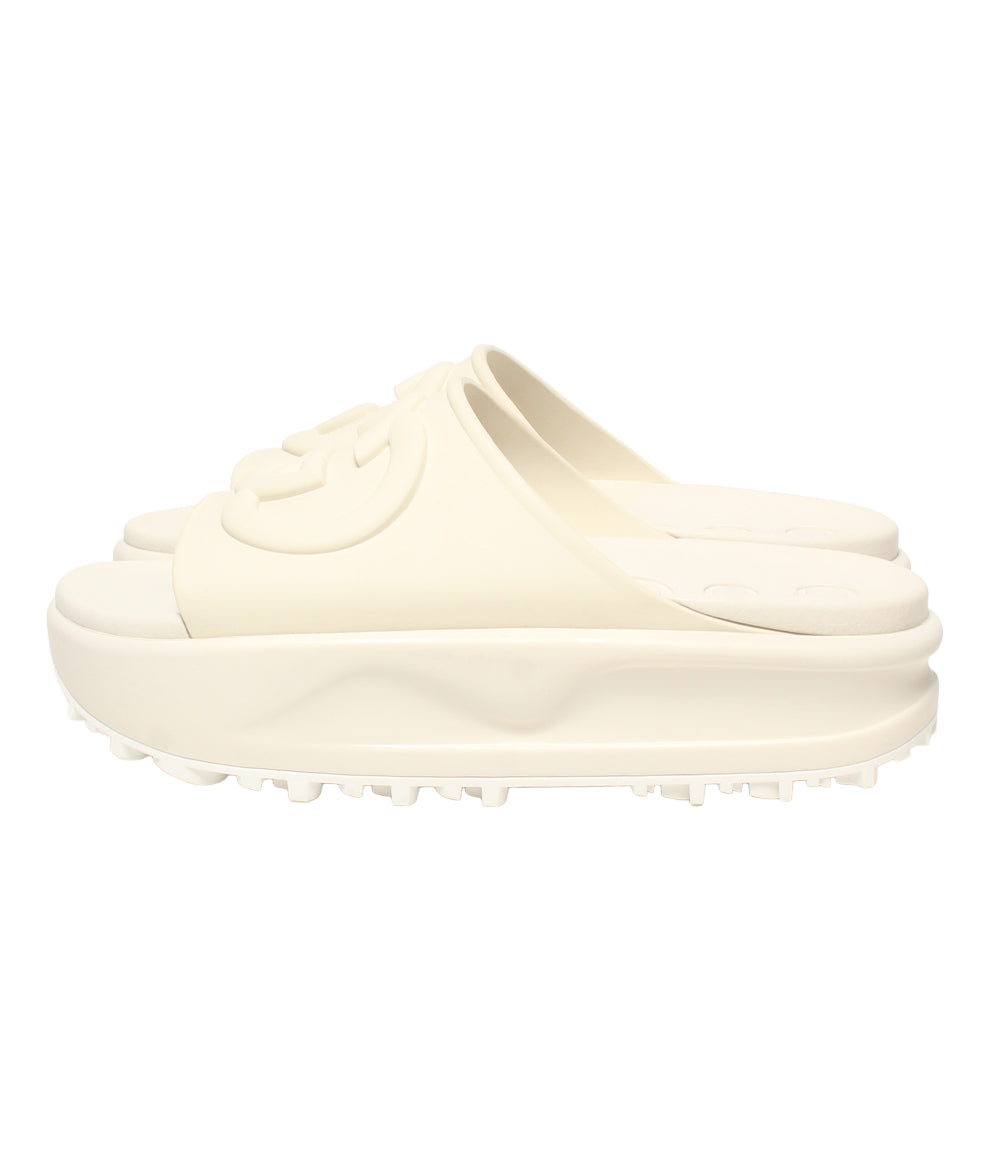 美品 GUCCI スライドサンダル インターロッキングG 692845 メンズ SIZE 40 (25cm) グッチ