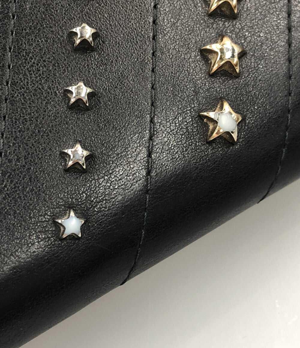 ジミーチュウ  ラウンドファスナー長財布 スタースタッズ      レディース  (ラウンドファスナー) JIMMY CHOO