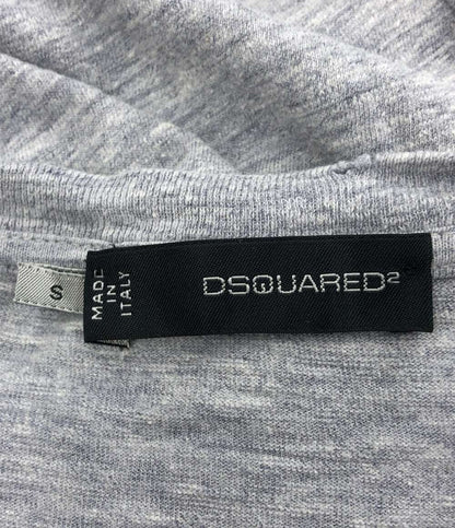 ディースクエアード  Vネック 半袖Tシャツ ダメージ加工      メンズ SIZE S (S) DSQUARED2