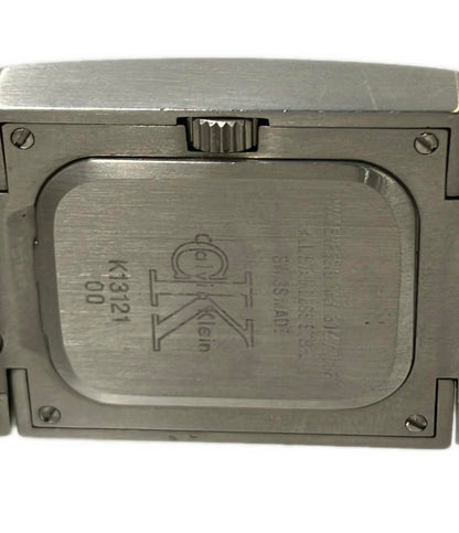 Calvin klein 腕時計 クオーツ ブラック K13121 レディース カルバンクライン