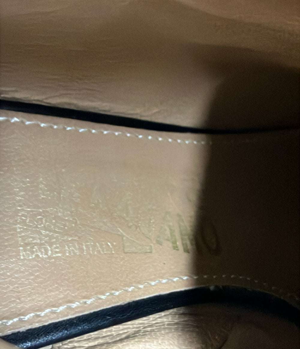 Salvatore Ferragamo ロングブーツ ガンチーニ レディース SIZE 6 1/2 D サルヴァトーレフェラガモ