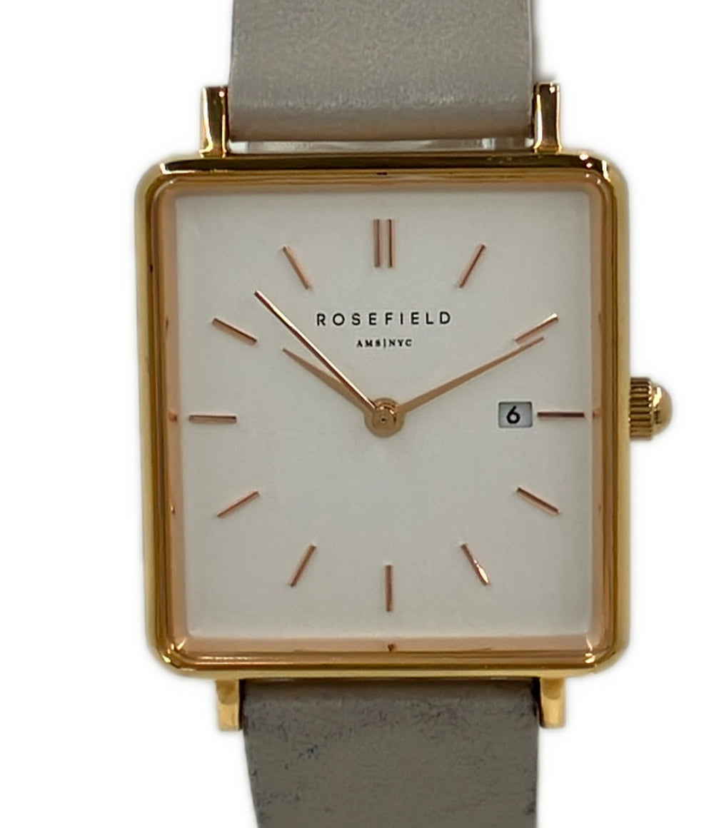 ROSEFIELD 腕時計 クオーツ ホワイト レディース ローズフィールド