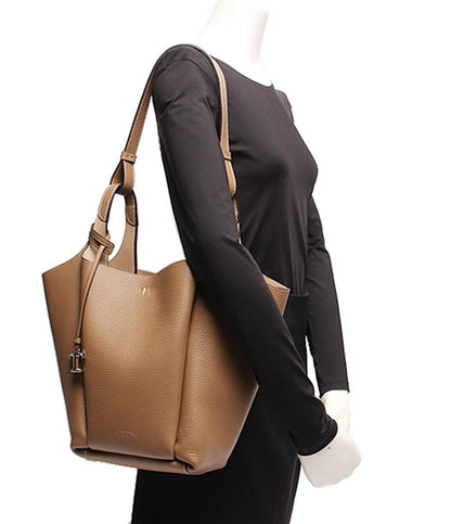 トッズ トートバッグ シルバー金具 バケット バッグ スモール カーフレザー レディース TOD’S