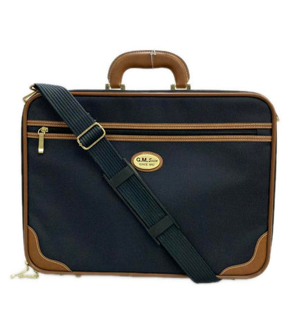 ジーエムセブン 2wayブリーフケース ショルダーバッグ 斜め掛け メンズ G.M. SEVEN