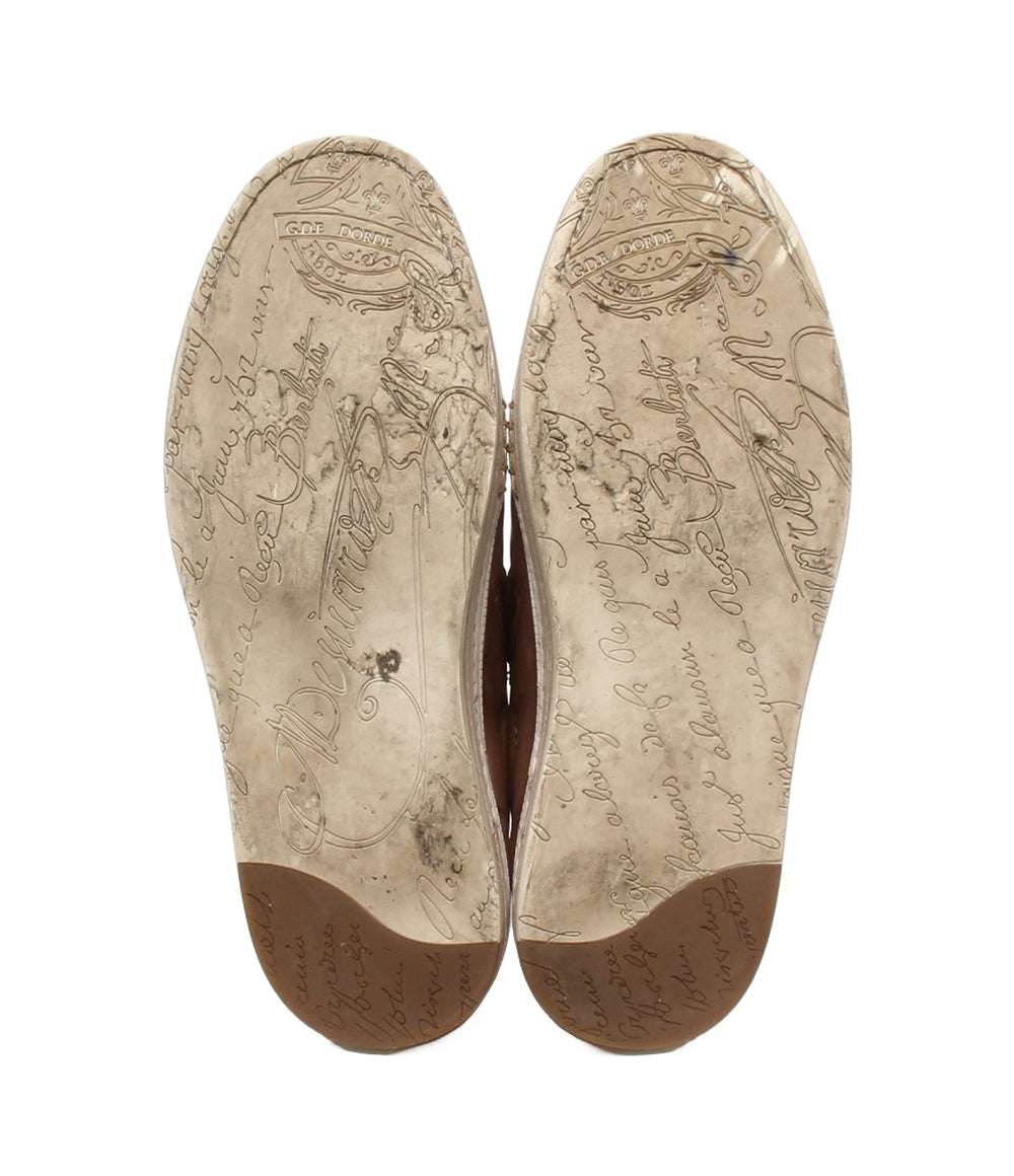Berluti レザースリッポン プレイタイム パティーヌ メンズ SIZE 8 ベルルッティ