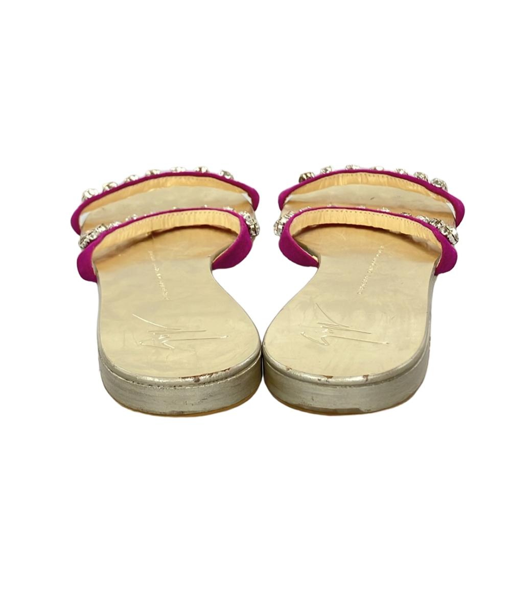 ジュゼッペザノッティ ラインストーンサンダル レディース SIZE 38 (XL) GIUSEPPE ZANOTTI