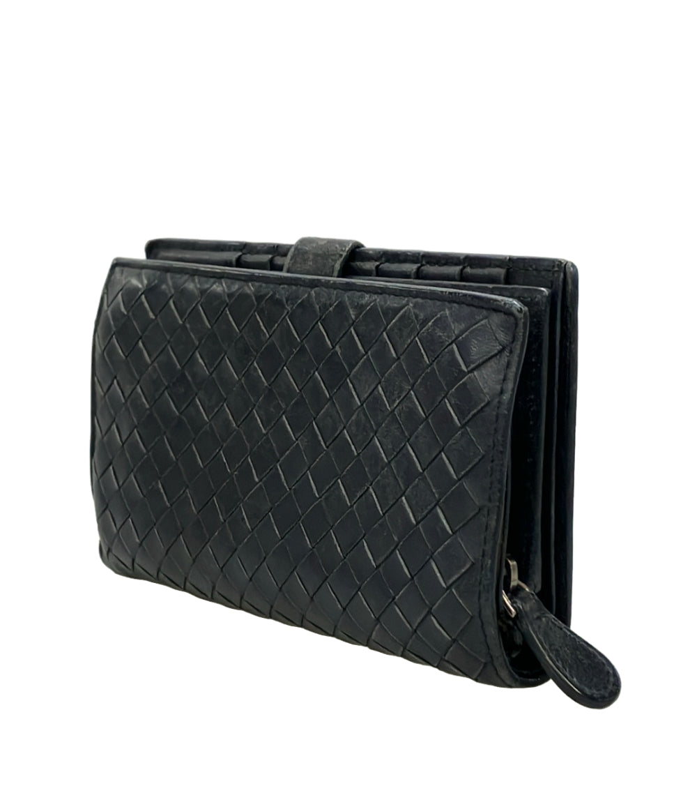 BOTTEGA VENETA ラウンドファスナー二つ折り長財布 イントレチャート 114074 メンズ ボッテガ・ヴェネタ