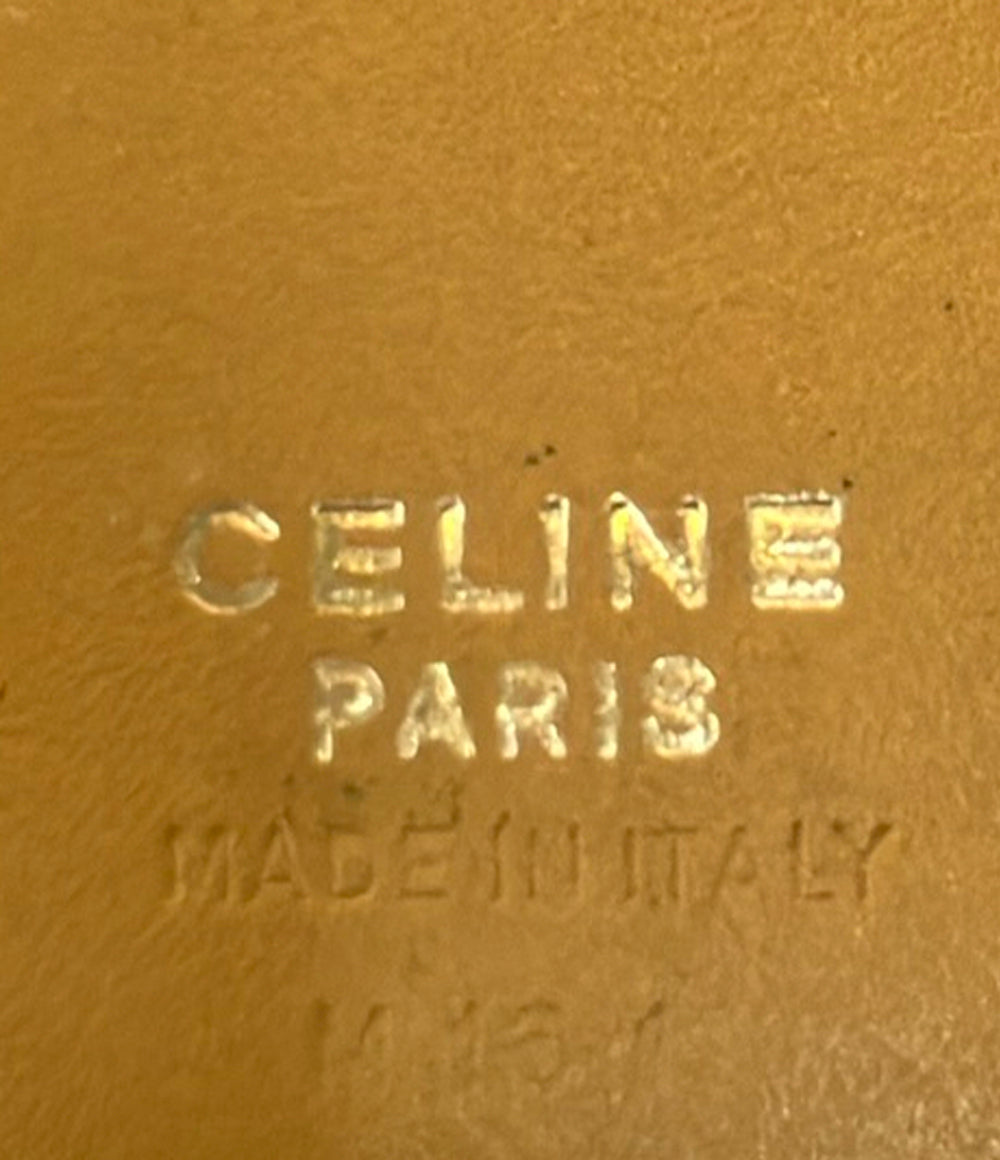 CELINE 二つ折りがま口財布 マカダム レディース セリーヌ
