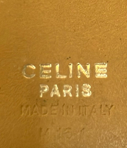 CELINE 二つ折りがま口財布 マカダム レディース セリーヌ