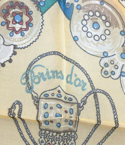 エルメス スカーフ カレ45 シルク100% Brins d’or レディース HERMES