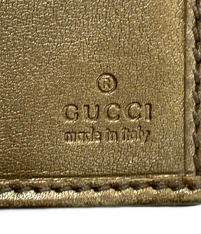 グッチ ダブルホック 二つ折り長財布 GGキャンバス 203550 2091 レディース GUCCI