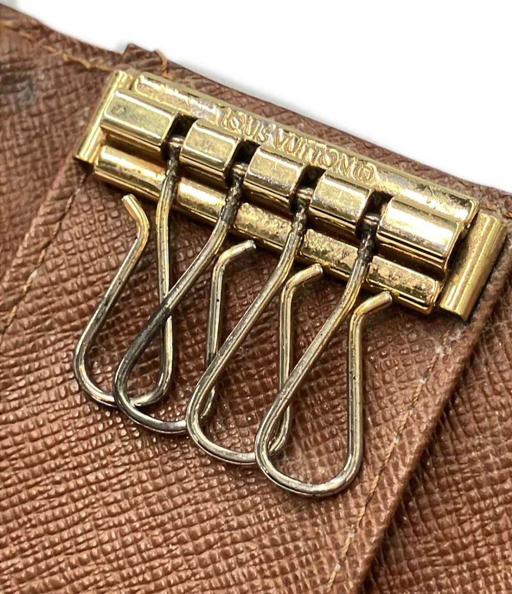 LOUIS VUITTON 4連キーケース ミュルティクレ4 モノグラム M62631 レディース メンズ ルイ・ヴィトン