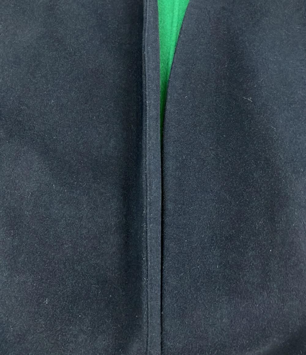 ENFOLD ウールリバーノーカラーコート 300AA630-1480 レディース SIZE 36 エンフォルド