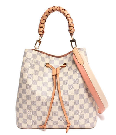 ルイヴィトン 2wayショルダーバッグ ゴールド金具 ネオノエ ダミエ アズール N40344 LOUIS VUITTON