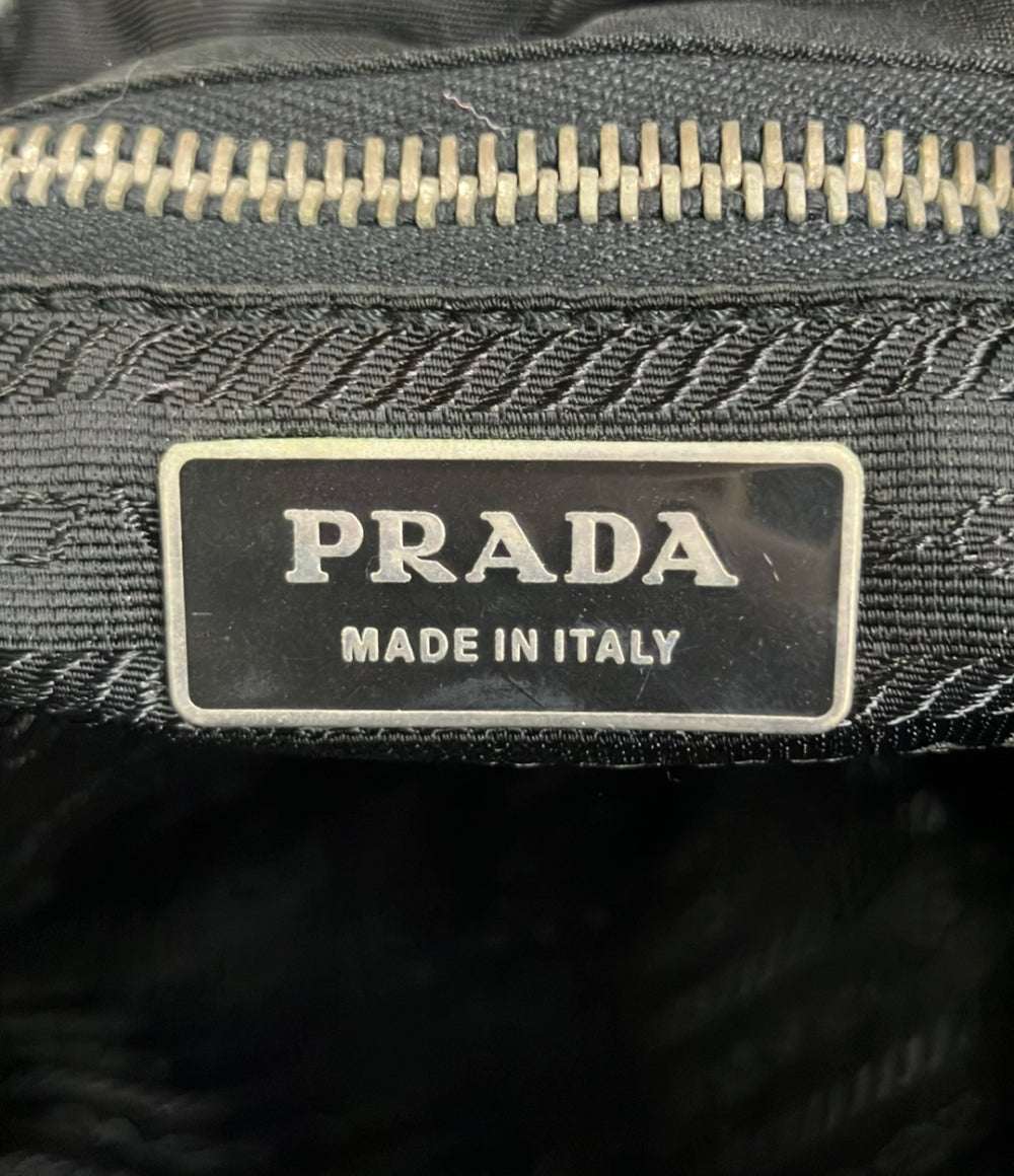 PRADA ハンドバッグ ナイロン レザー レディース プラダ