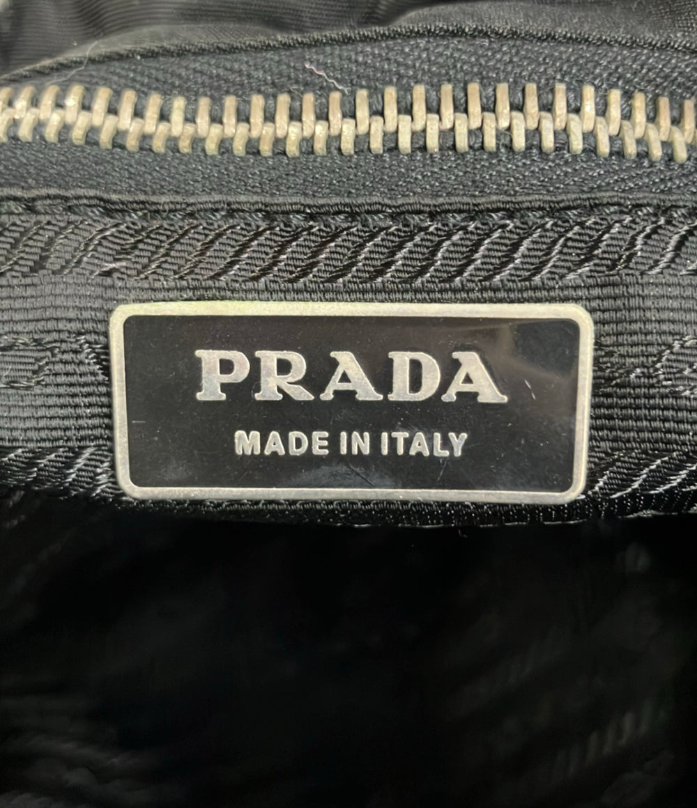PRADA ハンドバッグ ナイロン レザー レディース プラダ