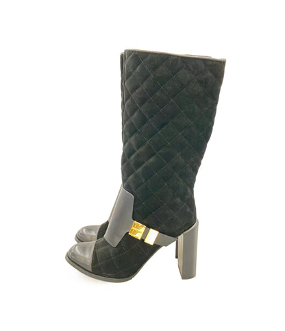 SEE BY CHLOE ロングブーツ キルティング レディース SIZE 36 (23.5cm) シーバイクロエ