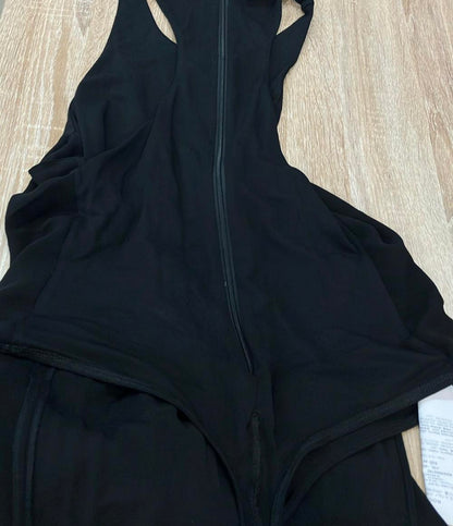 Rochas マキシドレス ロング スリム ノースリーブ フリル付き ROWW50215C RW レディース SIZE 44 (L) ロシャス