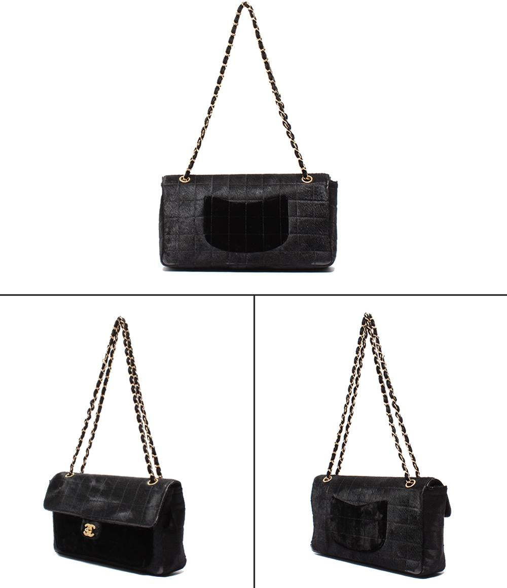 シャネル　ダブルチェーンバック シャネルマトラッセダブルチェーン ショルダーバッグ 入荷しました