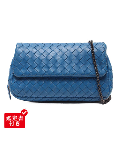 BOTTEGA VENETA チェーンショルダーバッグ クラッチバッグ 斜め掛け イントレチャート レディース ボッテガ・ヴェネタ
