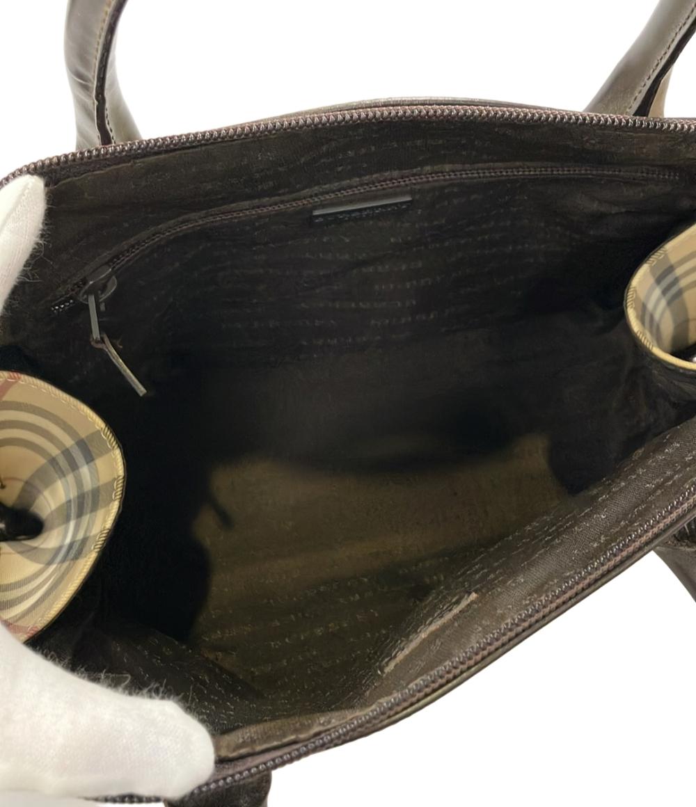 BURBERRY ハンドバッグ ノバチェック レディース バーバリー