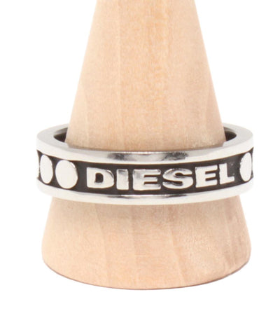 美品 DIESEL リング 指輪 ロゴ メンズ SIZE 25号 ディーゼル