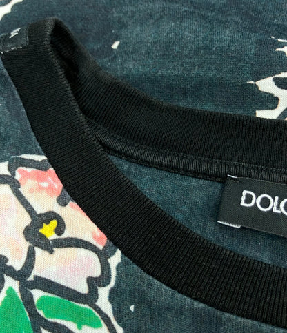 DOLCE & GABBANA 半袖Tシャツ 総柄 レディース SIZE 44 (S) ドルチェアンドガッバーナ