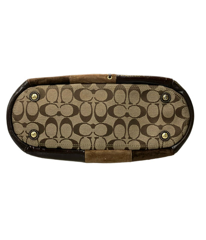 COACH ショルダーバッグ 肩掛け パッチワーク シグネチャー F12843 レディース コーチ