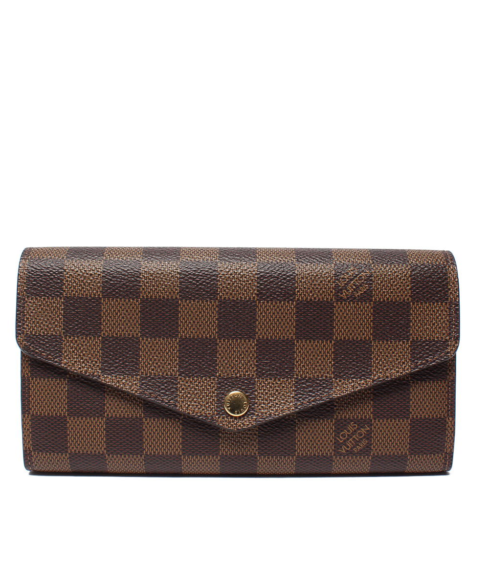 LOUIS VUITTON 長財布 ポルトフォイユサラ ダミエ N63209 レディース メンズ ルイ・ヴィトン