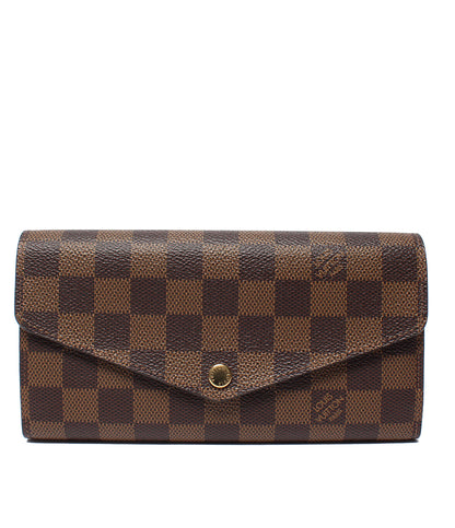 LOUIS VUITTON 長財布 ポルトフォイユサラ ダミエ N63209 レディース メンズ ルイ・ヴィトン