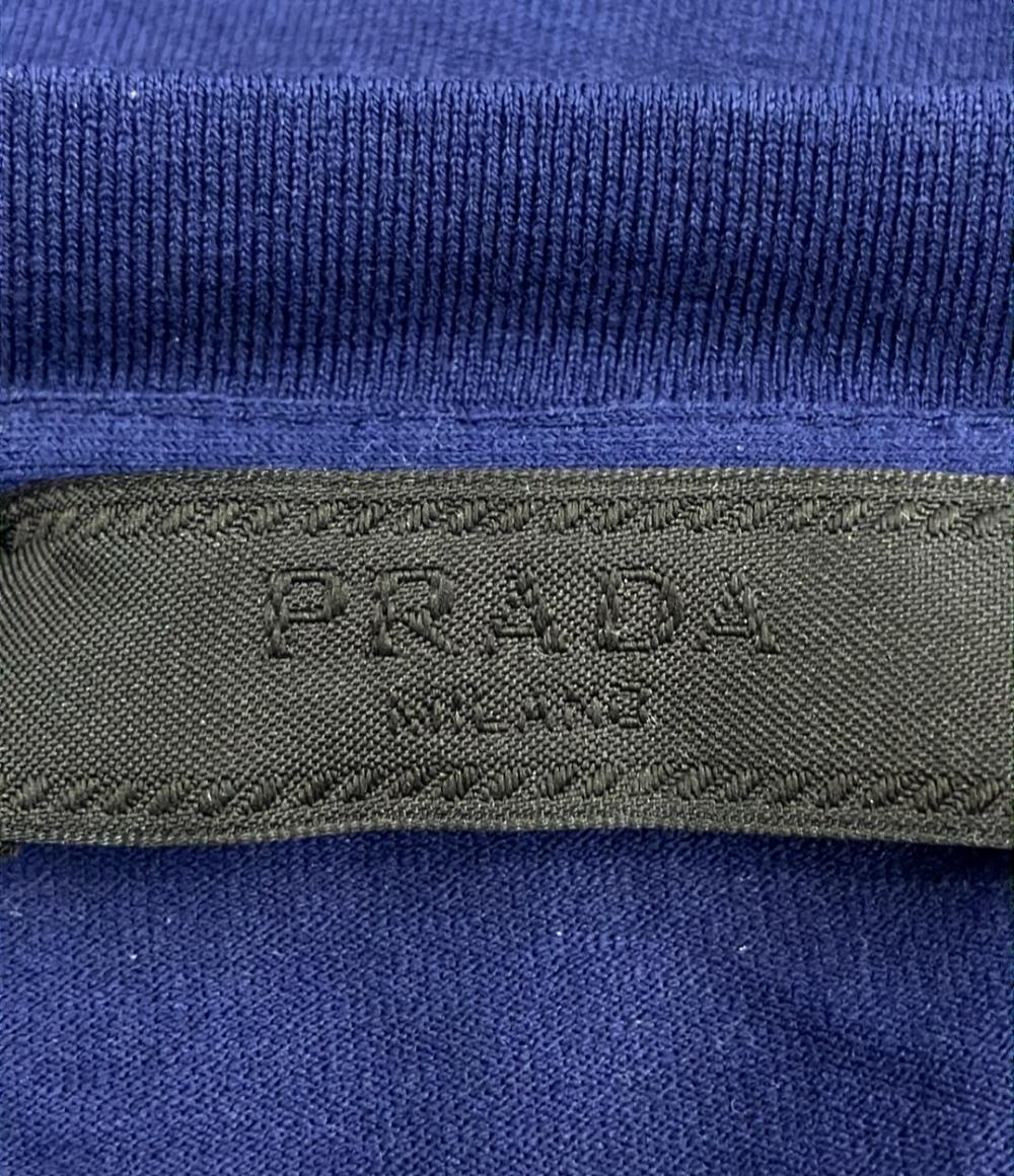 プラダ ラバーロゴナイロンポケットTシャツ メンズ SIZE S PRADA