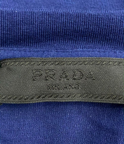 プラダ ラバーロゴナイロンポケットTシャツ メンズ SIZE S PRADA