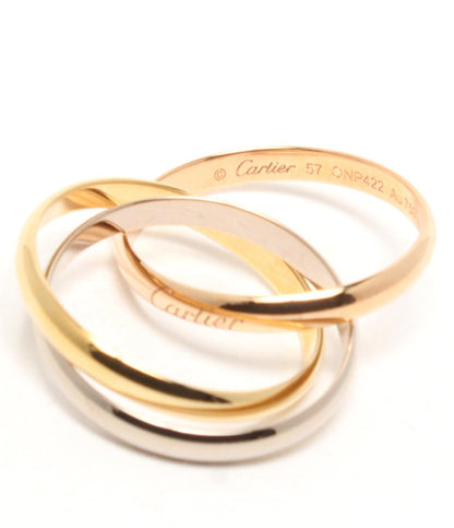 美品 Cartier リング 指輪 K18 トリニティ レディース SIZE 17号 カルティエ