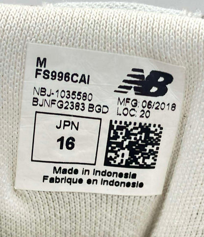 ニューバランス ローカットスニーカー FS996CAI キッズ SIZE 16.0 (M) NEW BALANCE
