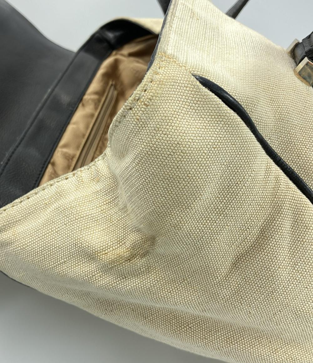 モラビト フラップキャンバストートバッグ レディース MORABITO