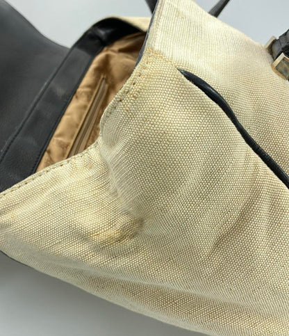 モラビト フラップキャンバストートバッグ レディース MORABITO