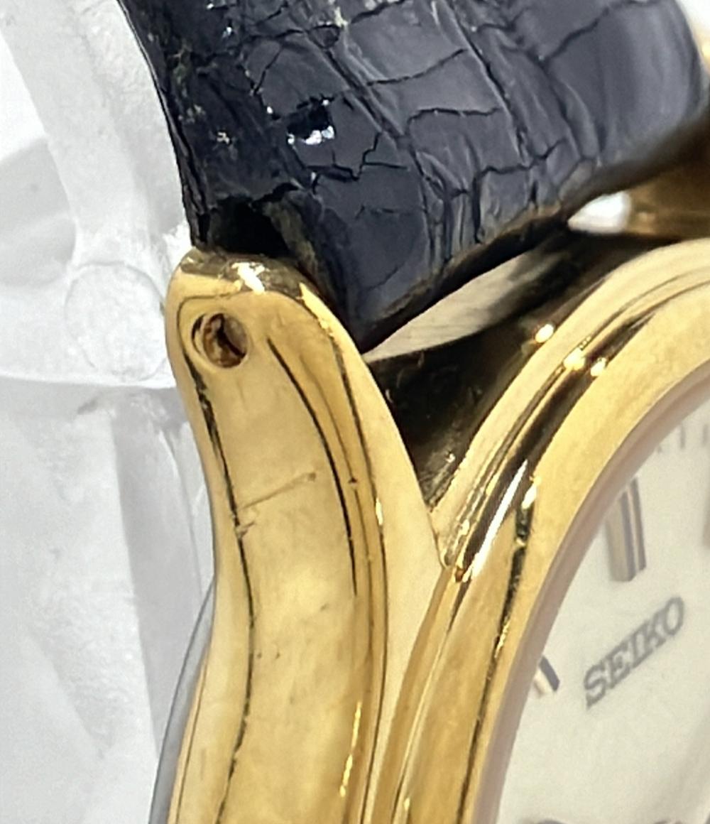 セイコー ③-42  602 SEIKO腕時計 SPIRIT クオーツ ゴールド 4 レディース