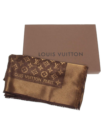 美品 LOUIS VUITTON 大判ストール ショール ショール･モノグラム シャイン M75122 レディース ルイ・ヴィトン