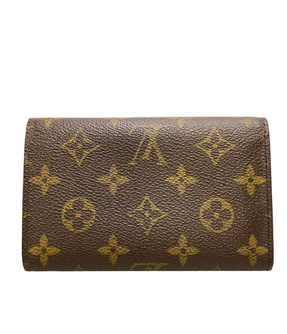 LOUIS VUITTON 二つ折り財布 ポルトモネ ビエ トレゾール モノグラム M61730 レディース ルイ・ヴィトン