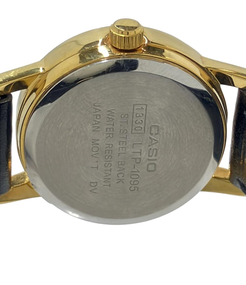 CASIO 腕時計 クオーツ ホワイト LTP-1095 レディース カシオ