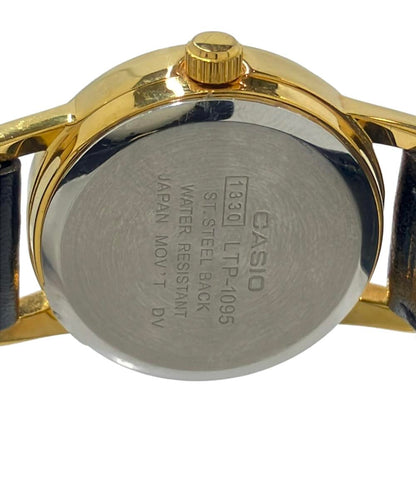 CASIO 腕時計 クオーツ ホワイト LTP-1095 レディース カシオ