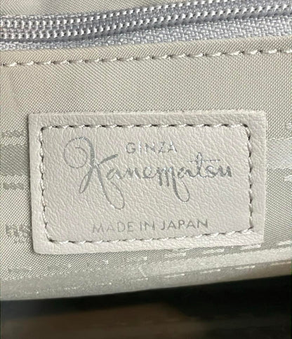 GINZA Kanamatsu ショルダーバッグ 肩掛け レザー レディース 銀座かねまつ