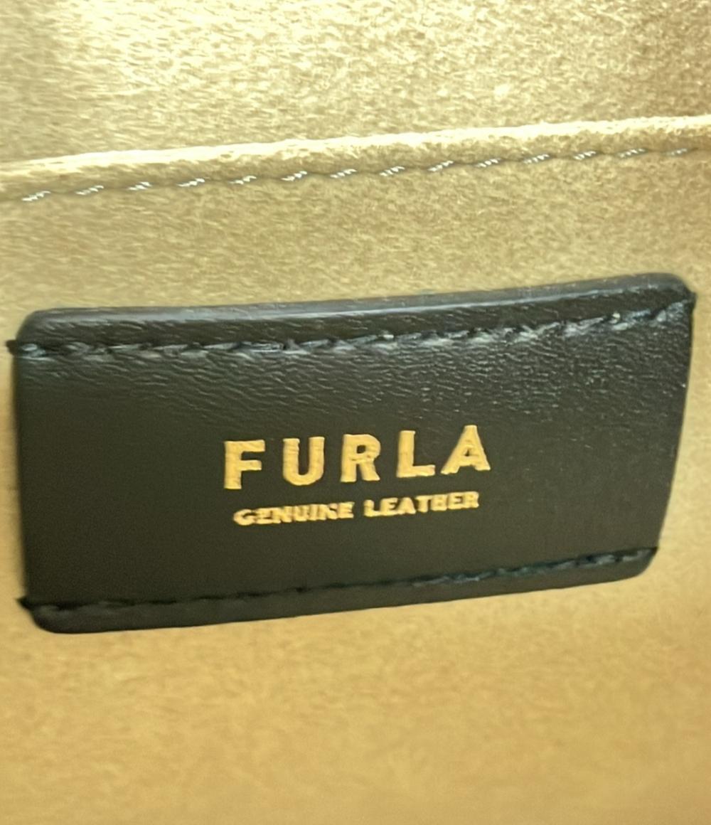 フルラ 2way 巾着レザーハンドバッグ ミニショルダーバッグ 斜め掛け レディース Furla