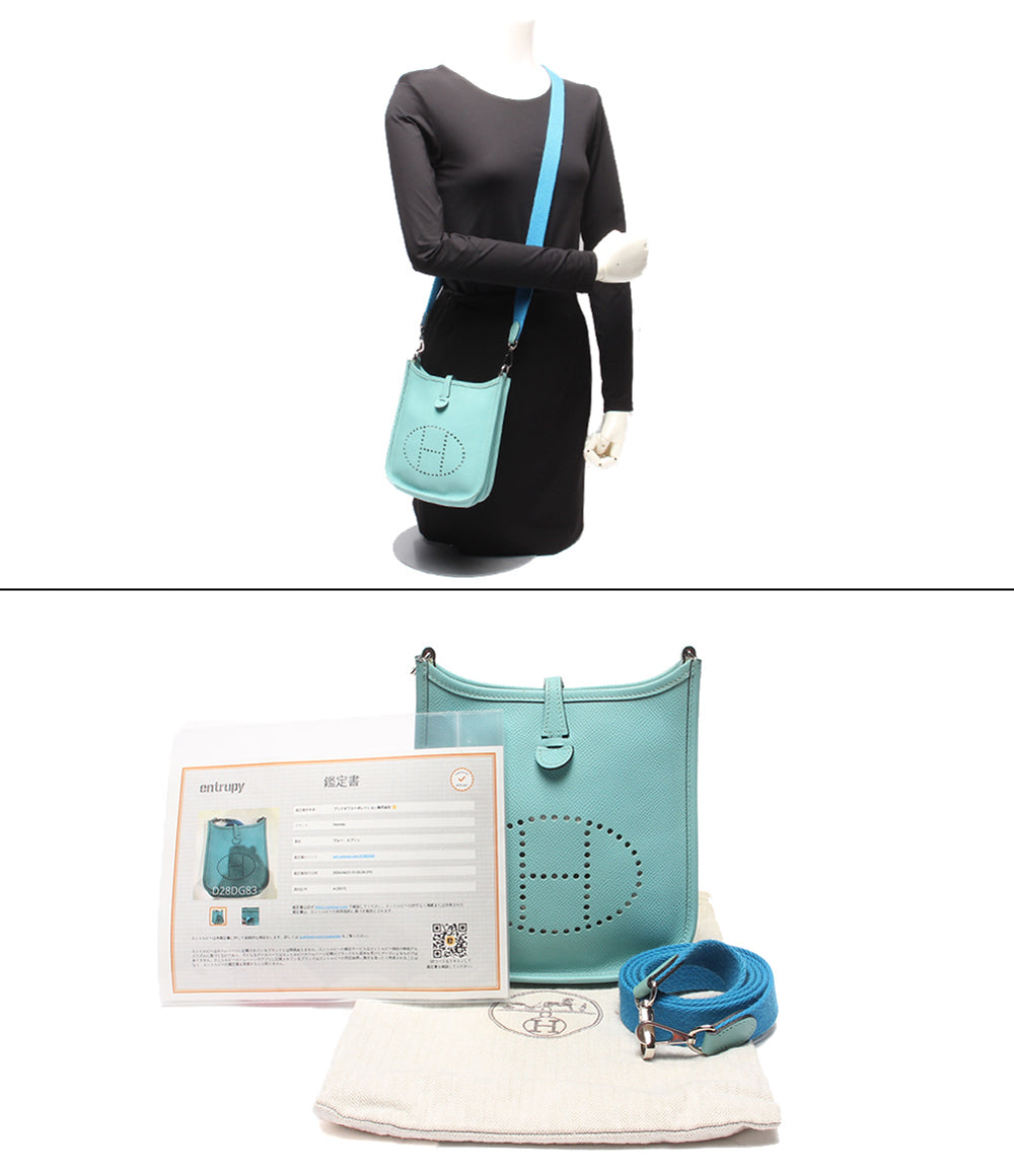 HERMES ショルダーバッグ 斜め掛け A刻印 シルバー金具 エブリンTPM レディース メンズ エルメス
