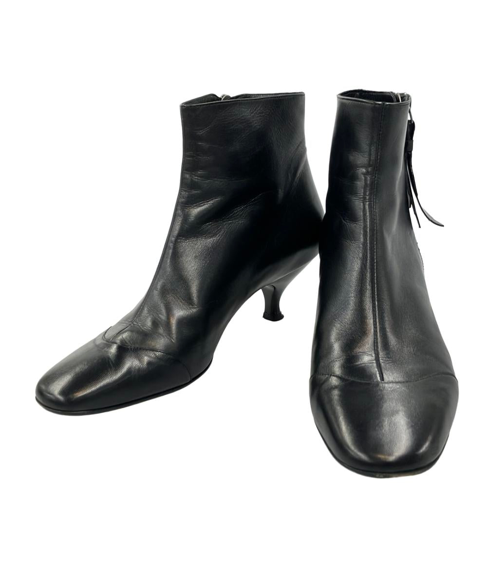 サルヴァトーレフェラガモ ショートブーツ サイドジップ レディース SIZE 6 1/2 (L) Salvatore Ferragamo