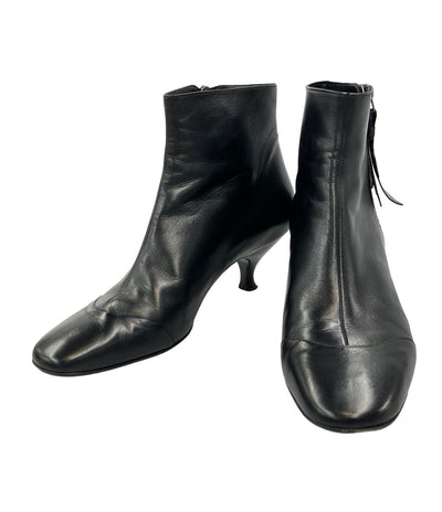 サルヴァトーレフェラガモ ショートブーツ サイドジップ レディース SIZE 6 1/2 (L) Salvatore Ferragamo